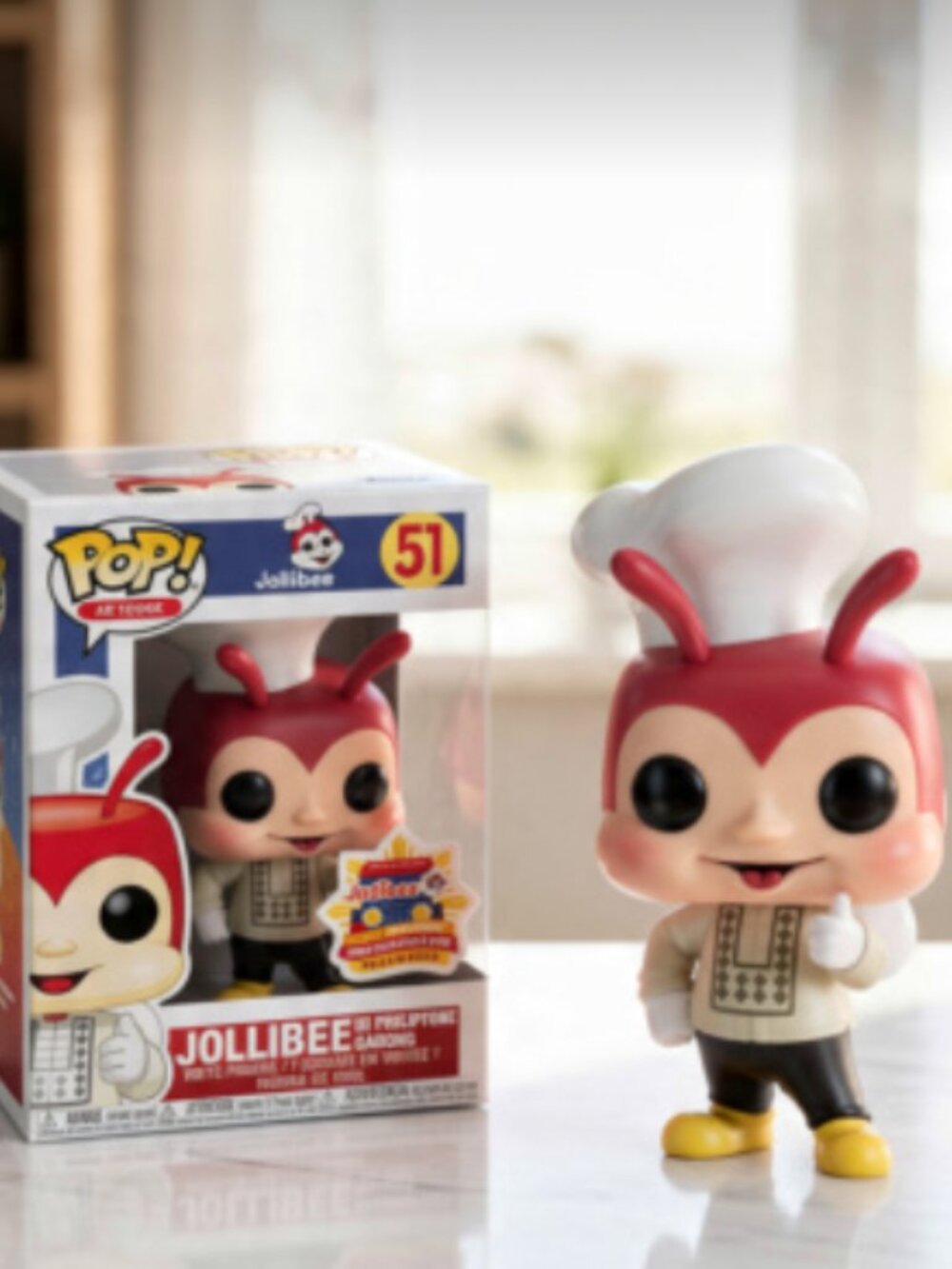 LIMITED EXCLUSIVE Funko Pop! Jollibee in Barong Vinyl Figure Collectible